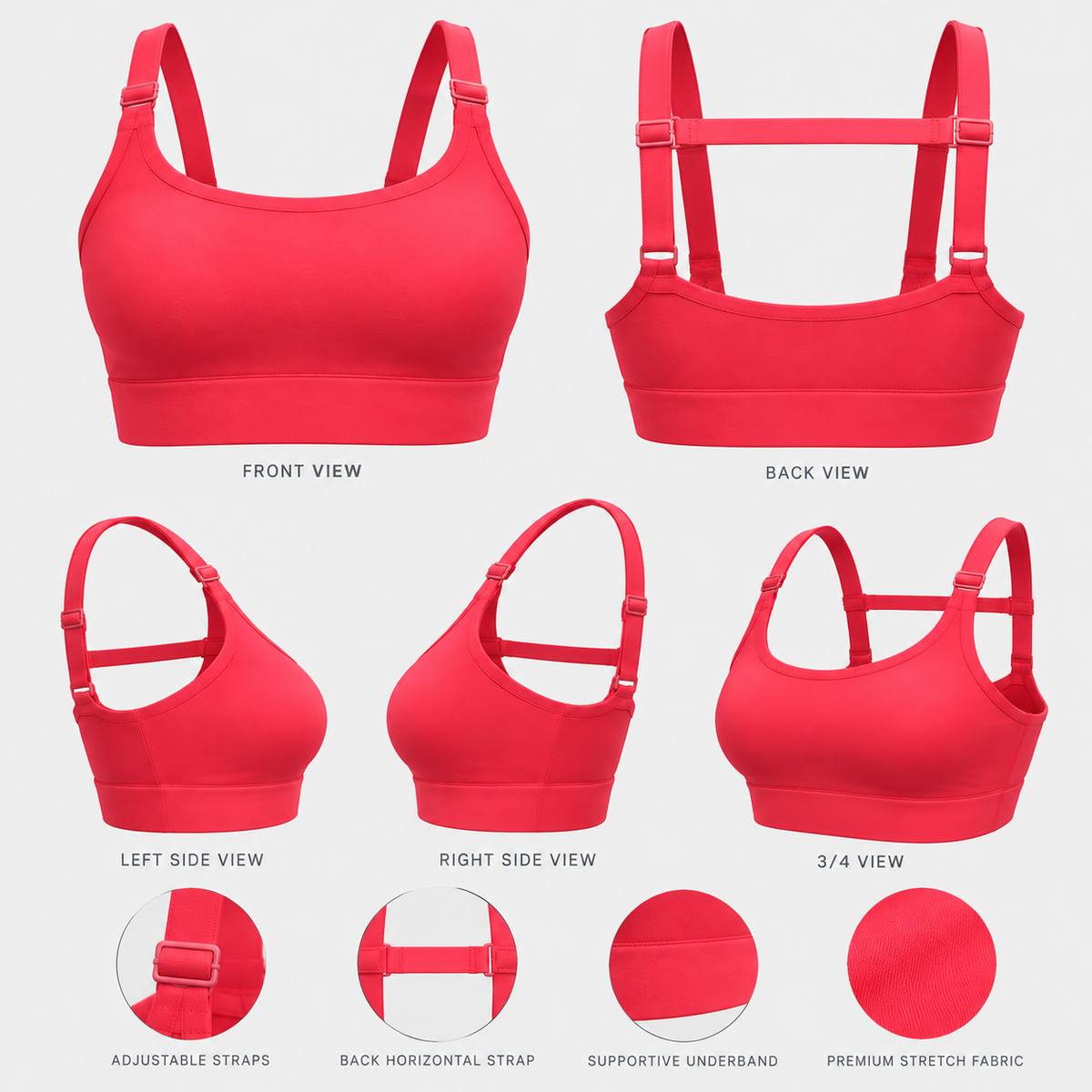 Coral CrossFit Top
